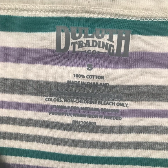 Duluth Trading • Long Sleeve Thermal Stripped Top - Picture 5 of 5